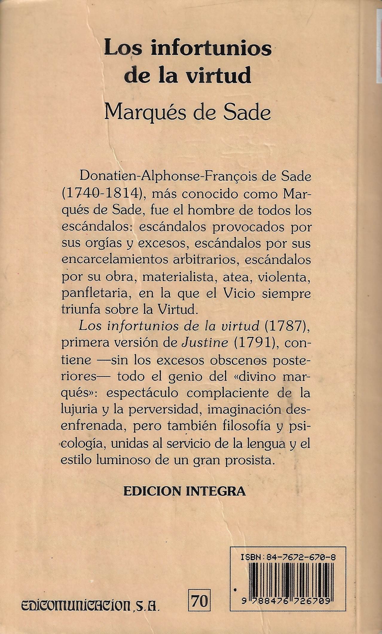 LEU1343B Los Infortunios de la virtud - Image 2