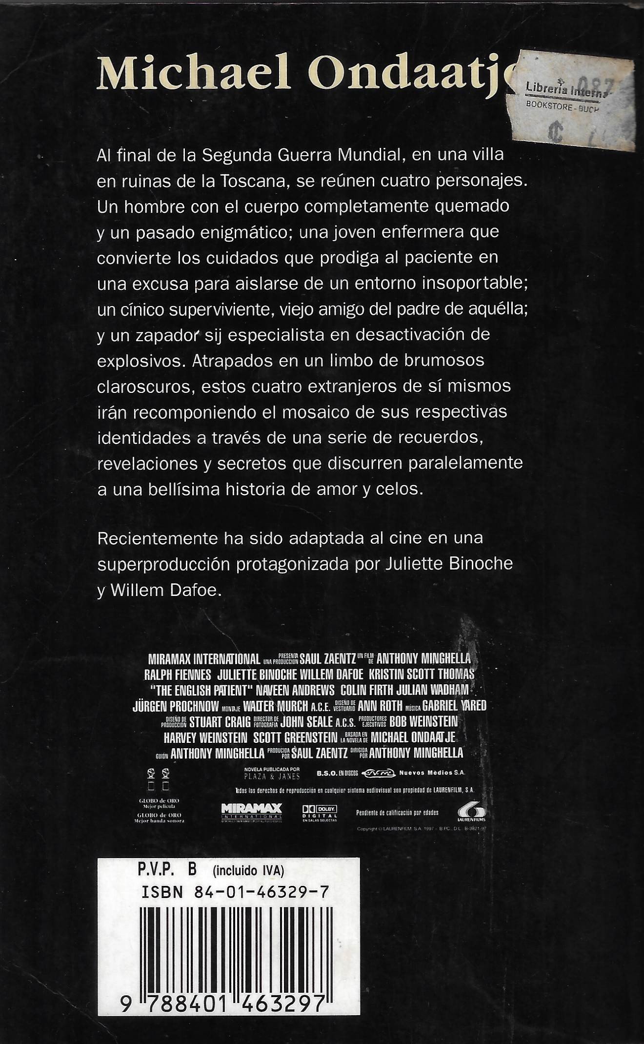 LEU367B El paciente inglés - Image 2