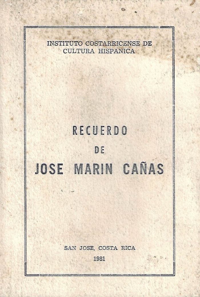 recuerdo de josé marín cañas Recuerdo de José Marín Cañas